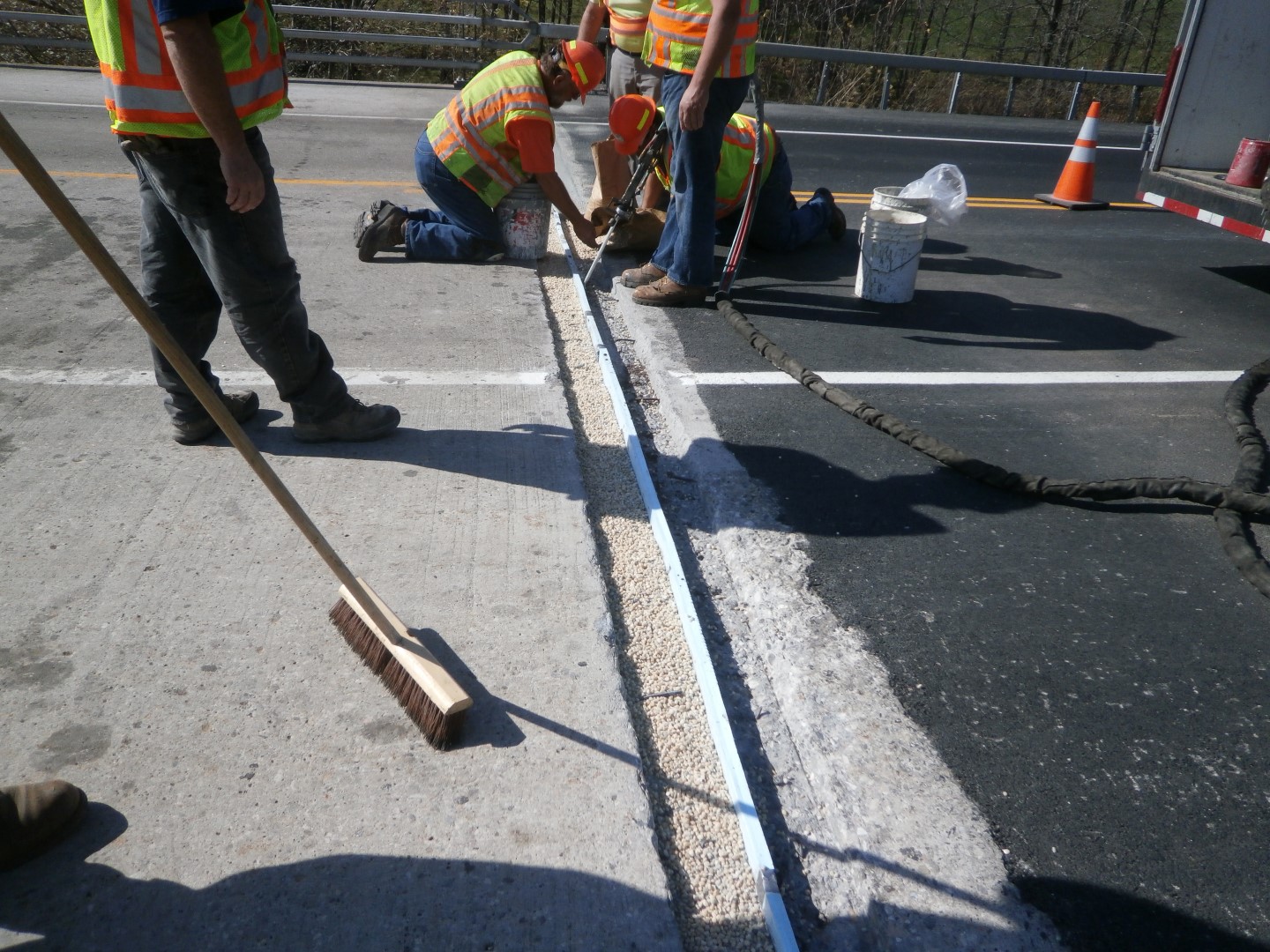  Bridge Header Joint Repair Prep Work